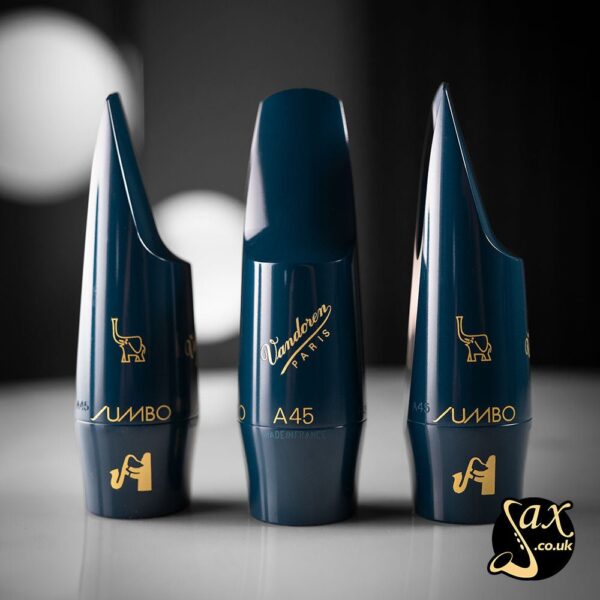 Vandoren Jumbo Java Ebonite - Alto Saxophone Mouthpiece - A45 Blue Edition - Image 5
