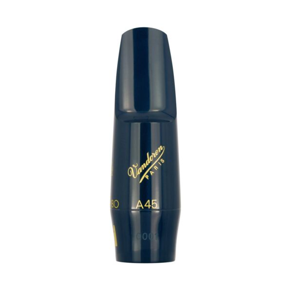 Vandoren Jumbo Java Ebonite - Alto Saxophone Mouthpiece - A45 Blue Edition - Image 3