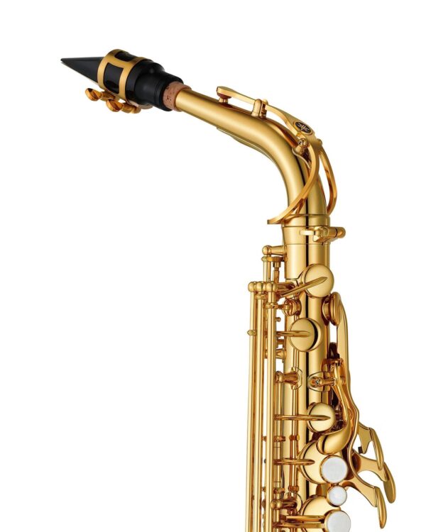 Yamaha YAS-480 - Alto Saxophone - Gold Lacquer - Image 4